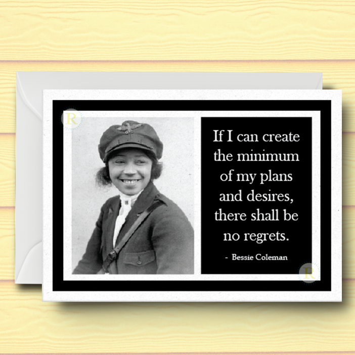 Bessie Coleman Card